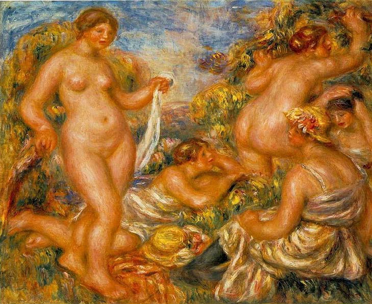 Pierre-Auguste Renoir Bathers,